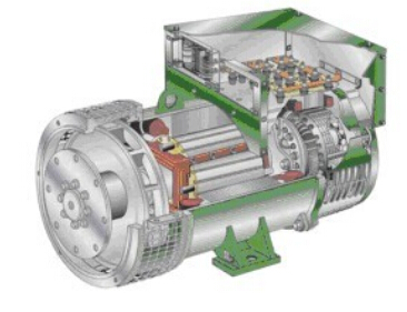 新巴尔虎左发电机内部结构图